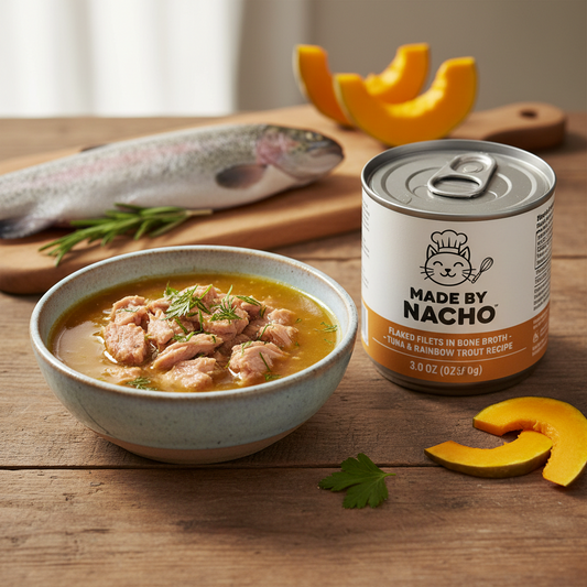https://farmorganic.shop/products/made-by-nacho-flaked-filets-recipe-in-bone-broth-grain-free-chefs-selects-wet-food-for-cats-balanced-diet-in-naturally-hydrating-pumpkin-infused-broth-3-0-oz-pack-of-12-tuna-rainbow-trout