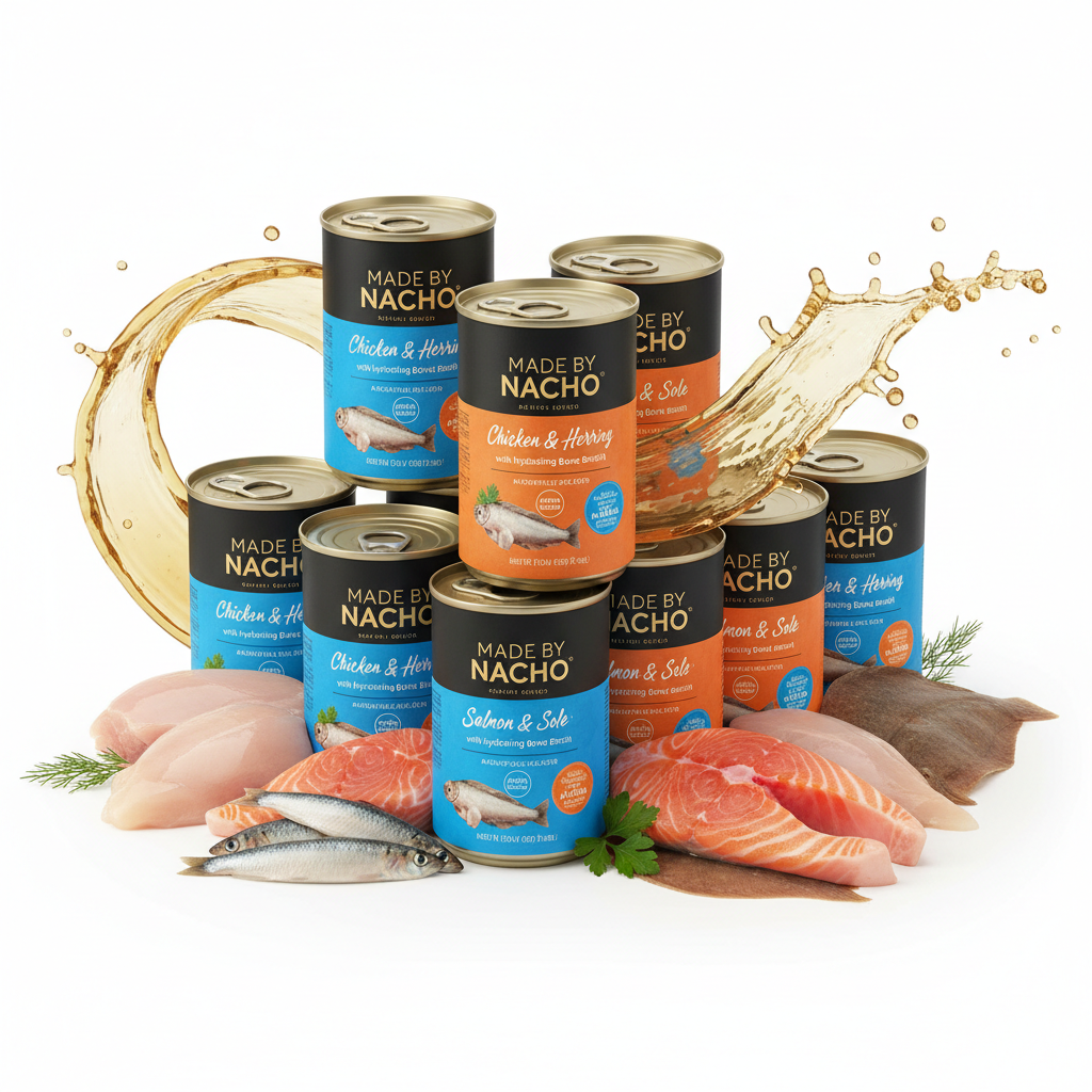 https://farmorganic.shop/products/made-by-nacho-premium-minced-wet-canned-cat-food-with-hydrating-bone-broth-3-0oz-variety-pack-12-count-chicken-and-herring-salmon-and-sole - https://www.farmorganic.shop