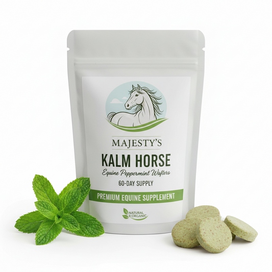 https://farmorganic.shop/products/majestys-kalm-horse-equine-peppermint-wafers-60-day-supply - https://www.farmorganic.shop