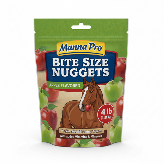 https://farmorganic.shop/products/manna-pro-bite-size-nuggets-for-horses-pocket-sized-training-horse-treats-apple-flavored-treats-packs-with-vitamins-minerals-great-taste-guaranteed-4-lbs