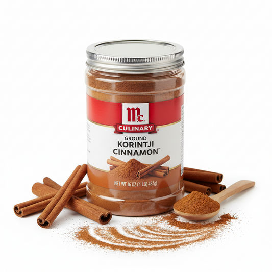 https://farmorganic.shop/products/mccormick-culinary-ground-korintji-cinnamon-16-oz-one-16-ounce-container-of-ground-cinnamon-powder-perfect-in-baked-goods-like-cakes-cookies-pies-and-more - https://www.farmorganic.shop