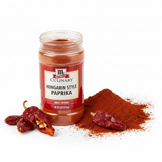 https://farmorganic.shop/products/mccormick-culinary-hungarian-style-paprika-18-oz-one-18-ounce-container-of-sweet-hungarian-paprika-powder-for-culinary-professionals-great-for-rubs-and-garnish