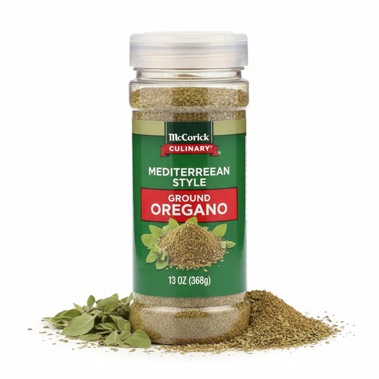 https://farmorganic.shop/products/mccormick-culinary-mediterranean-style-ground-oregano-13-oz-one-13-ounce-container-of-ground-oregano-spice-use-in-greek-and-italian-cuisines-for-full-flavor - https://www.farmorganic.shop