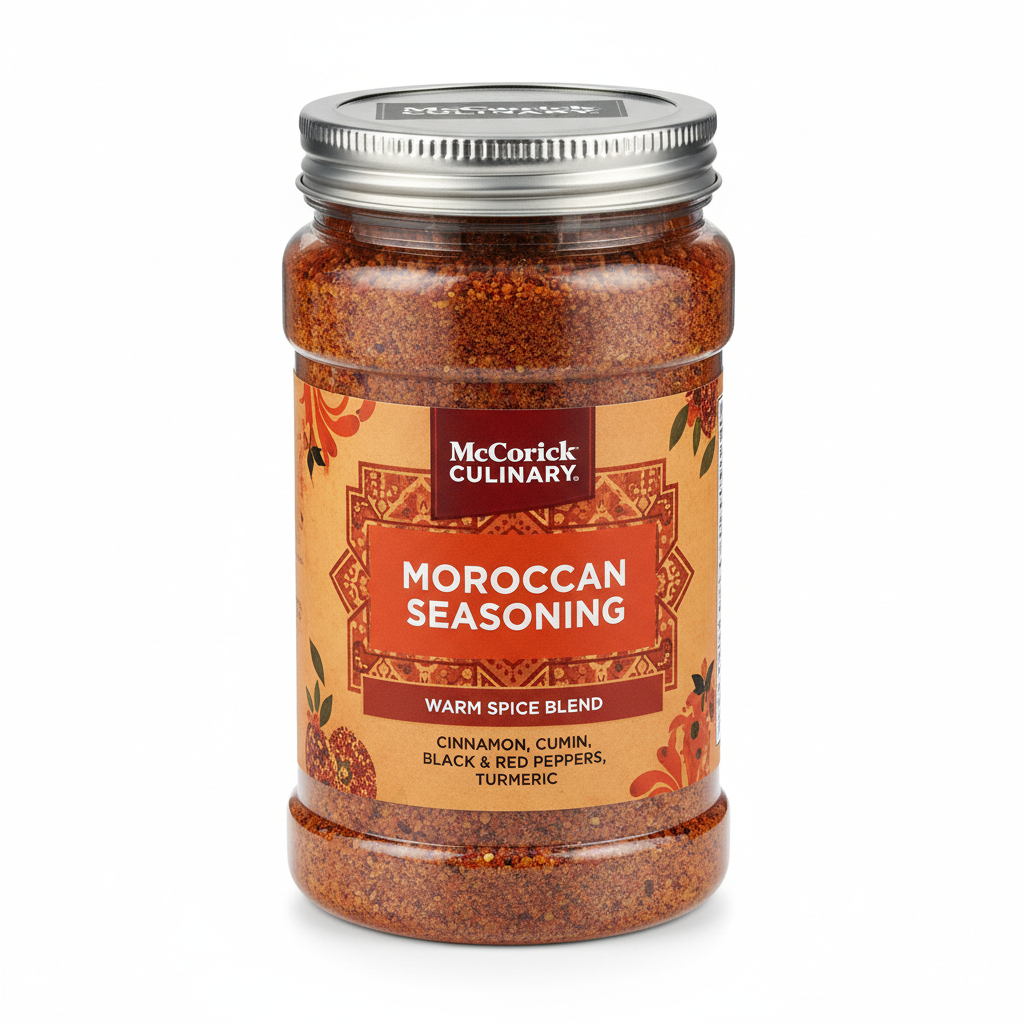 https://farmorganic.shop/products/mccormick-culinary-moroccan-seasoning-16-oz-one-16-ounce-container-moroccan-spice-blend-with-cinnamon-cumin-black-and-red-peppers-and-turmeric - https://www.farmorganic.shop