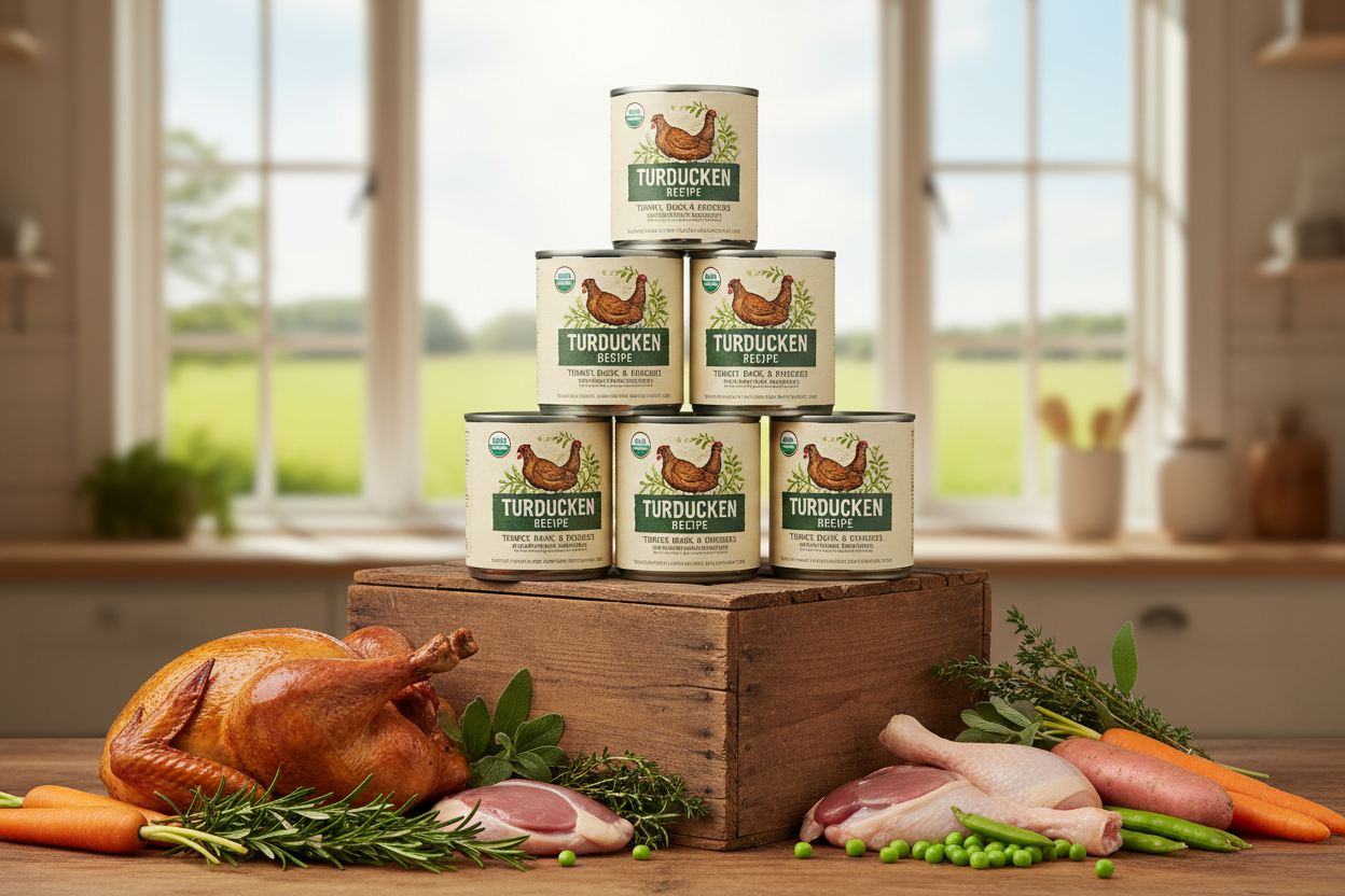 https://farmorganic.shop/products/merrick-grain-free-wet-dog-food-premium-and-wholesome-gluten-free-canned-adult-dog-food-turducken-recipe-pack-of-12-12-7-oz-cans - https://www.farmorganic.shop