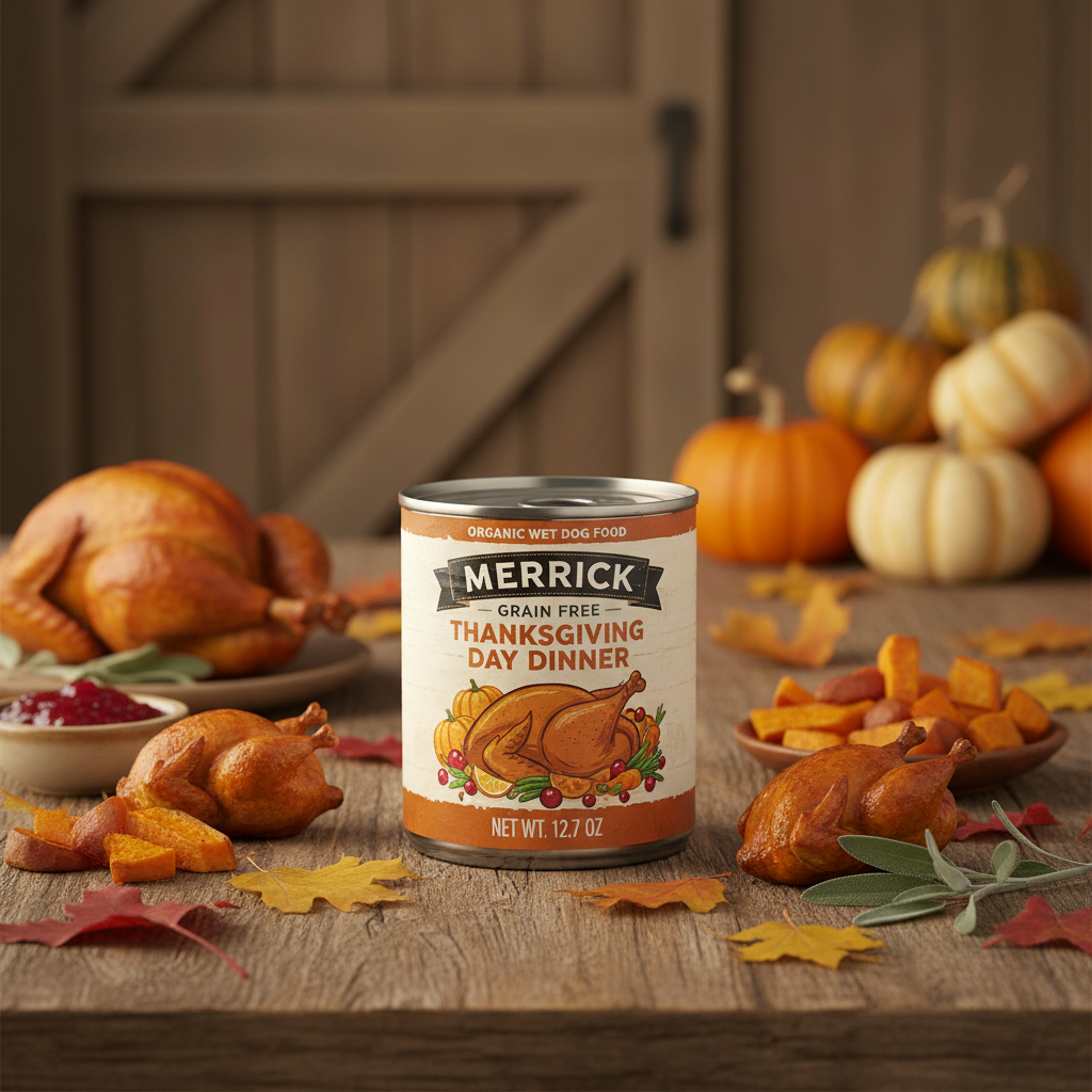 https://farmorganic.shop/products/merrick-grain-free-wet-dog-food-premium-gluten-free-canned-adult-dog-food-thanksgiving-day-dinner-pack-of-12-12-7-oz-cans - https://www.farmorganic.shop