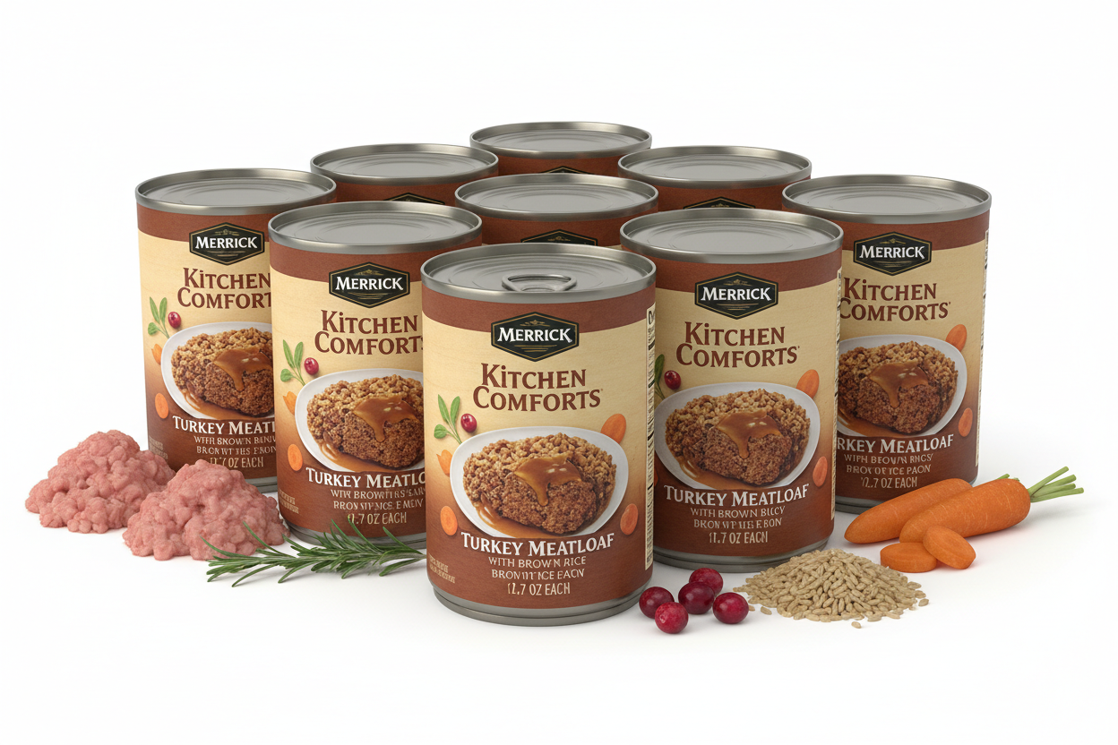 https://farmorganic.shop/products/merrick-kitchen-comforts-healthy-and-natural-canned-adult-dog-food-turkey-meatloaf-with-brown-rice-and-gravy-pack-of-12-12-7-oz-cans