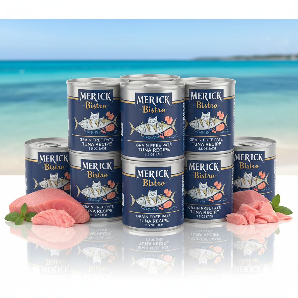 https://farmorganic.shop/products/merrick-purrfect-bistro-grain-free-premium-soft-canned-pate-adult-wet-cat-food-high-protein-tuna-recipe-pack-of-24-5-5-oz-cans