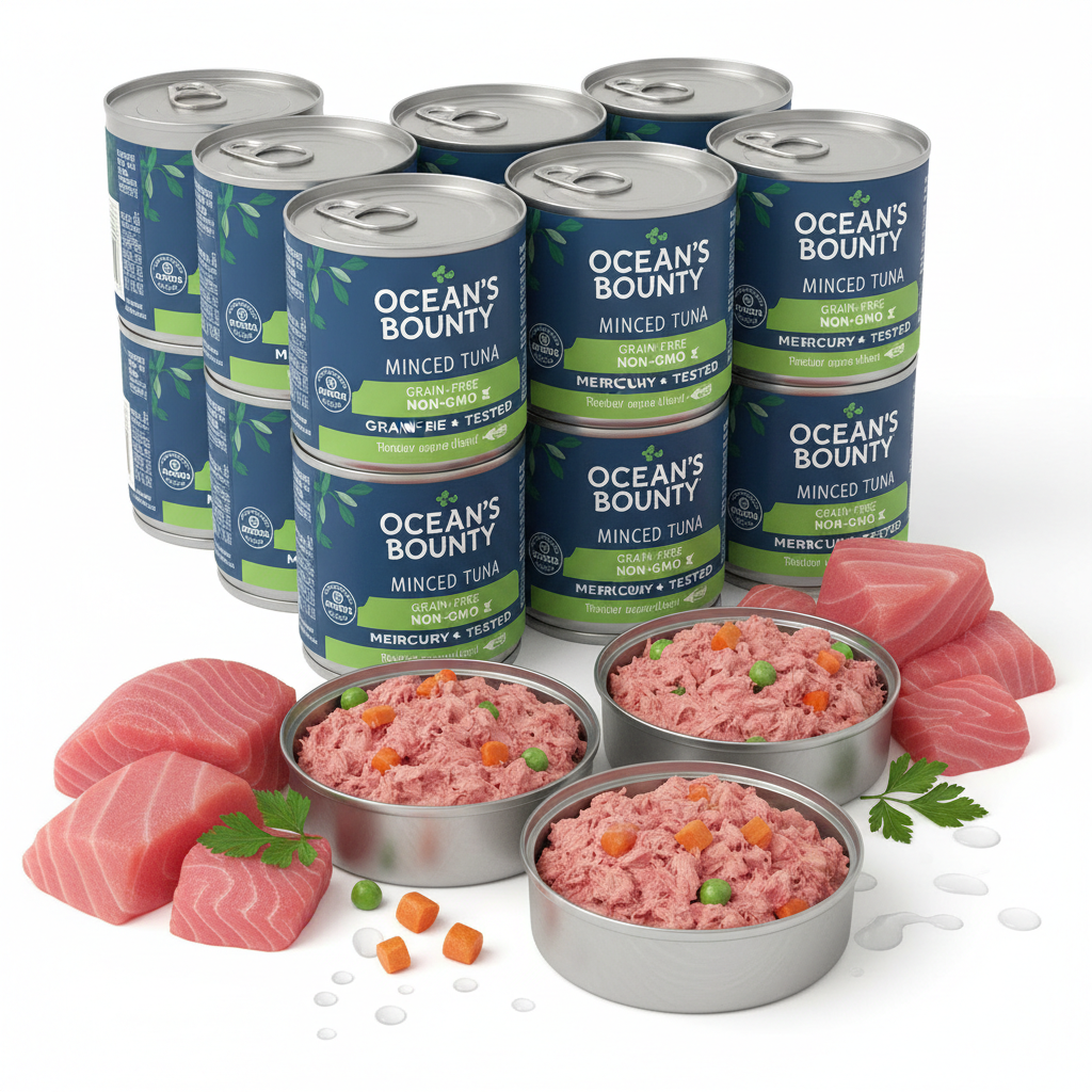 https://farmorganic.shop/products/minced-tuna-wet-canned-cat-food-100-mercury-tested-moist-can-fish-for-cats-grain-free-protein-non-gmo-variety-pack-3oz-pack-of-12