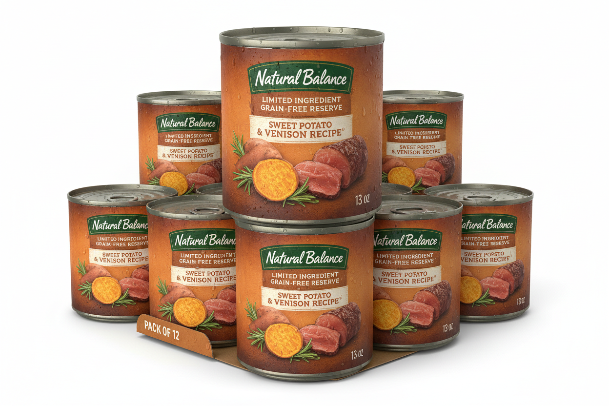https://farmorganic.shop/products/natural-balance-limited-ingredient-adult-grain-free-wet-canned-dog-food-reserve-sweet-potato-venison-recipe-13-ounce-pack-of-12