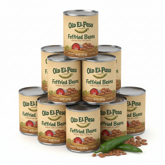 https://farmorganic.shop/products/old-el-paso-fat-free-refried-beans-16-oz-pack-of-12 - https://www.farmorganic.shop