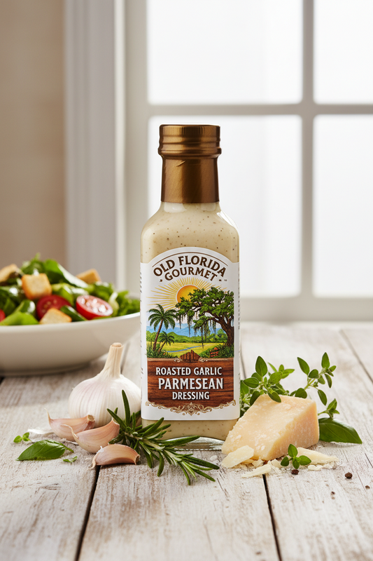 https://farmorganic.shop/products/old-florida-gourmet-roasted-garlic-parmesan-dressing