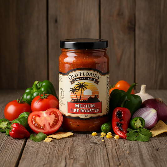 https://farmorganic.shop/products/old-florida-gourmet-salsa-med-fire-roasted-15-oz - https://www.farmorganic.shop