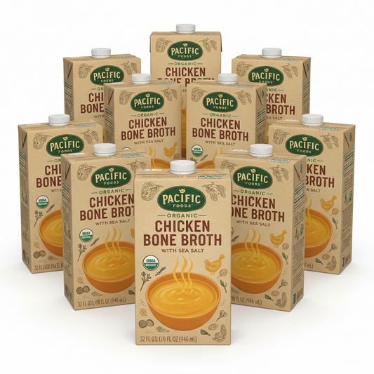 https://farmorganic.shop/products/pacific-foods-organic-chicken-bone-broth-with-sea-salt-32-fl-oz-pack-of-12
