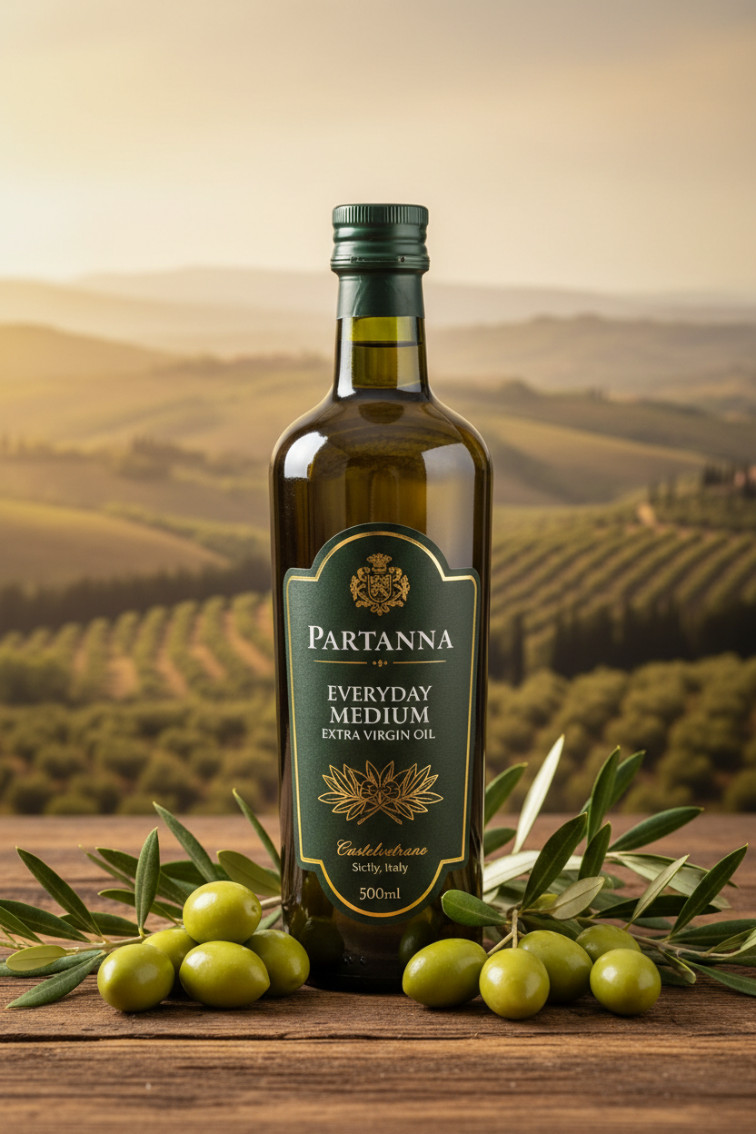 https://farmorganic.shop/products/partanna-everyday-medium-extra-virgin-olive-oil-premium-castelvetrano-olive-oil-harvested-in-sicily-pure-authentic-italian-rich-in-flavor-first-cold-pressed-16-9oz-500-ml-glass