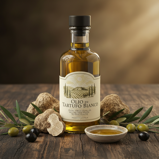 https://farmorganic.shop/products/partanna-white-truffle-olive-oil-premium-flavored-olive-oil-harvested-in-italy-bold-taste-rich-in-flavor-and-italian-tradition-8-45-oz-250-ml-glass - https://www.farmorganic.shop