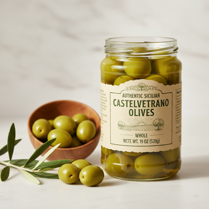 https://farmorganic.shop/products/partanna-whole-castelvetrano-olives-authentic-sicilian-premium-handpicked-snacking-aperitif-cooking-baking-heart-healthy-keto-paleo-product-of-italy-19-oz-jar - https://www.farmorganic.shop