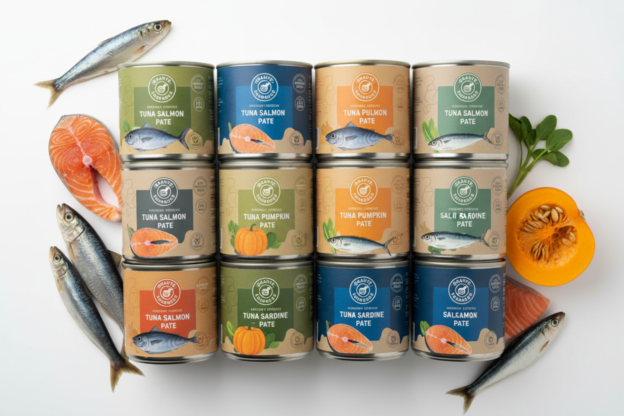 https://farmorganic.shop/products/pate-canned-wet-cat-food-100-mercury-tested-moist-can-fish-grain-free-protein-non-gmo-variety-pack-of-12-3x-tuna-salmon-3x-tuna-pumpkin-3x-tuna-sardine-3x-salmon-sardine