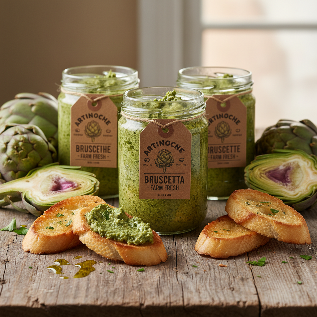 https://farmorganic.shop/products/perfect-choice-artichoke-bruschetta-delicious-bruschetta-bread-spread-ready-to-eat-dip-9-9-oz-pack-of-3