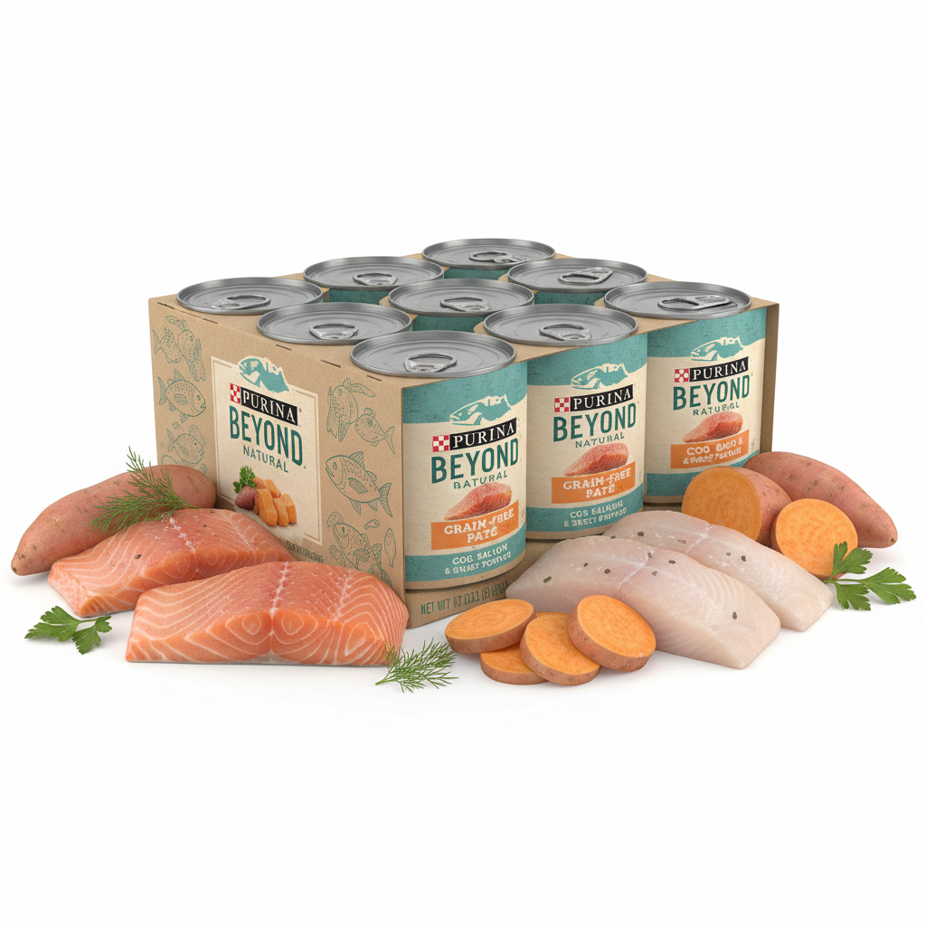 https://farmorganic.shop/products/purina-beyond-cod-salmon-and-sweet-potato-natural-ground-grain-free-wet-dog-food-pate-pack-of-12-13-oz-cans
