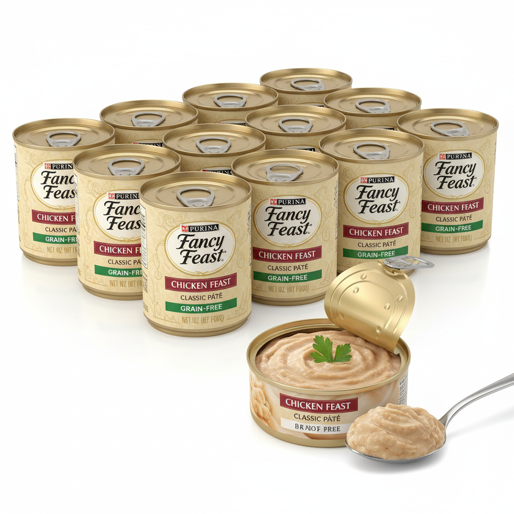 https://farmorganic.shop/products/purina-fancy-feast-chicken-feast-classic-grain-free-wet-cat-food-pate-pack-of-24-3-oz-cans