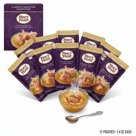 https://farmorganic.shop/products/purina-fancy-feast-lickable-wet-cat-food-broth-complement-classics-collection-variety-pack-pack-of-12-1-4-oz-pouches