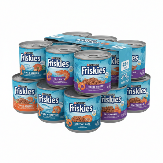 https://farmorganic.shop/products/purina-friskies-wet-cat-food-variety-pack-oceans-of-delight-flaked-and-prime-filets-48-ct-can