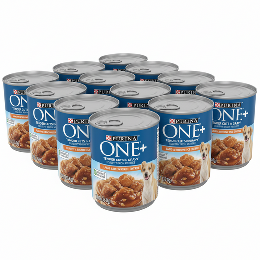 https://farmorganic.shop/products/purina-one-plus-tender-cuts-in-gravy-healthy-weight-lamb-and-brown-rice-entree-in-wet-dog-food-gravy-pack-of-12-13-oz-cans - https://www.farmorganic.shop