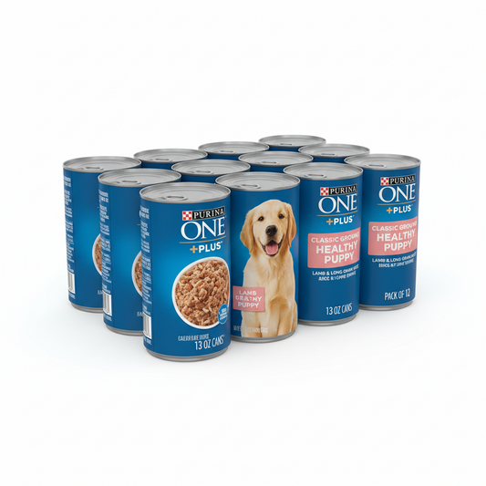 https://farmorganic.shop/products/purina-one-plus-wet-puppy-food-classic-ground-healthy-puppy-lamb-and-long-grain-rice-entree-pack-of-12-13-oz-cans - https://www.farmorganic.shop