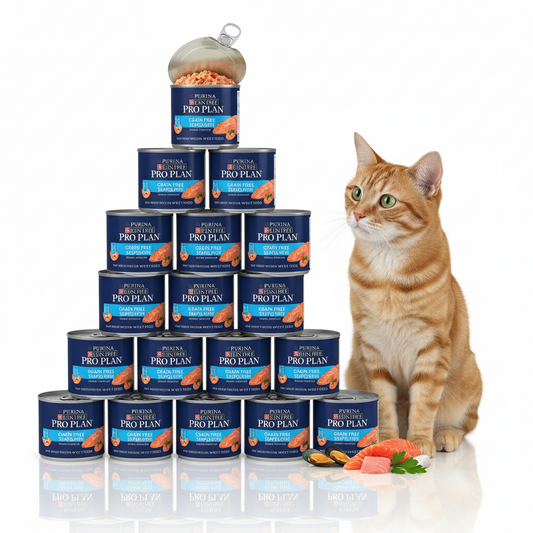 https://farmorganic.shop/products/purina-pro-plan-grain-free-pate-high-protein-wet-cat-food-complete-essentials-seafood-entree-pack-of-24-3-oz-cans