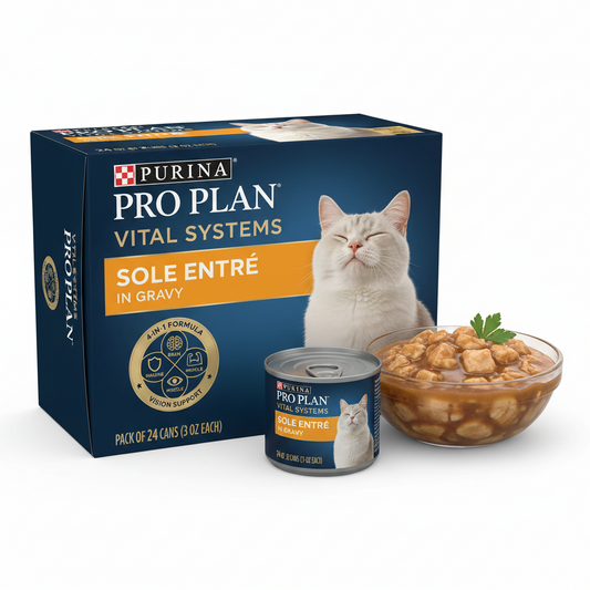 https://farmorganic.shop/products/purina-pro-plan-wet-cat-food-vital-systems-sole-entree-in-wet-cat-food-gravy-4-in-1-immune-brain-muscle-and-vision-pack-of-24-3-oz-cans