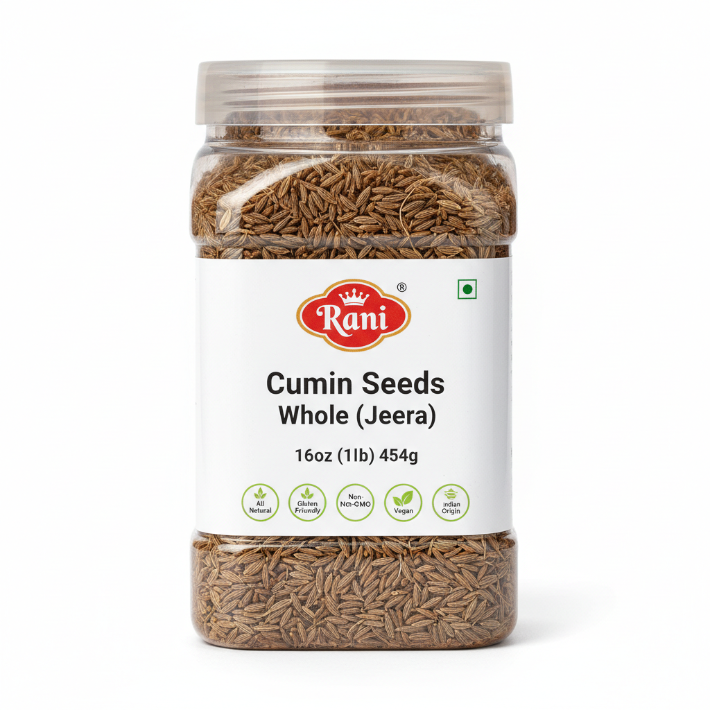 https://farmorganic.shop/products/rani-cumin-seeds-whole-jeera-spice-16oz-1lb-454g-pet-jar-all-natural-gluten-friendly-non-gmo-kosher-vegan-indian-origin