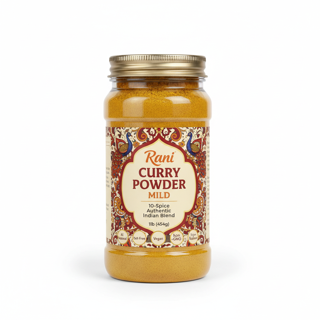 https://farmorganic.shop/products/rani-curry-powder-mild-10-spice-authentic-indian-blend-1lb-454g-pet-jar-all-natural-salt-free-no-chili-or-peppers-vegan-no-colors-gluten-friendly-non-gmo-kosher-indian-origin