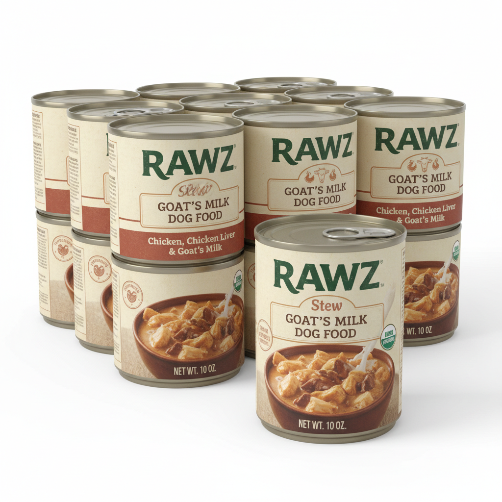 https://farmorganic.shop/products/rawz-stew-goats-milk-dog-food-10-ounce-cans-chicken-chicken-liver-goats-milk-case-of-12-cans