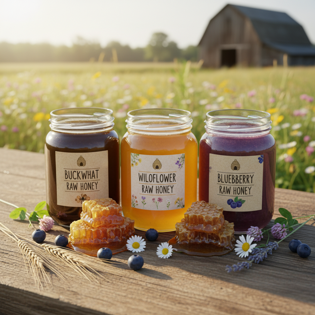 https://farmorganic.shop/products/sandts-unfiltered-raw-honey-varietal-bundle-buckwheat-wildflower-and-blueberry-3-lbs https://farmorganic.shop/products/sandts-unfiltered-raw-honey-varietal-bundle-buckwheat-wildflower-and-blueberry-3-lbs