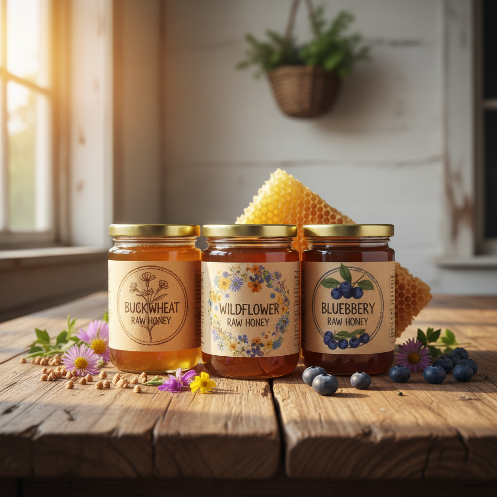 https://farmorganic.shop/products/sandts-unfiltered-raw-honey-varietal-bundle-buckwheat-wildflower-and-blueberry-3-lbs https://farmorganic.shop/products/sandts-unfiltered-raw-honey-varietal-bundle-buckwheat-wildflower-and-blueberry-3-lbs