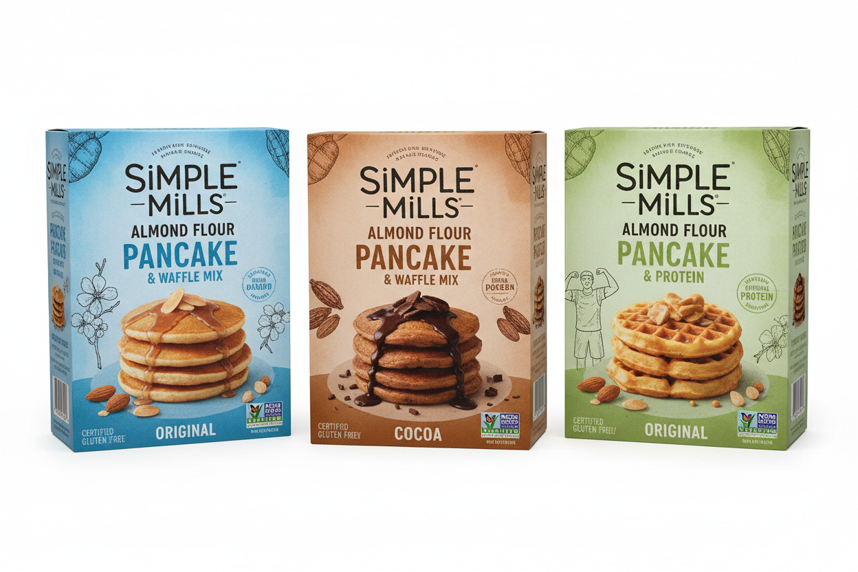 https://farmorganic.shop/products/simple-mills-almond-flour-pancake-waffle-mix-variety-pack-original-cocoa-and-original-protein-gluten-free-non-gmo-breakfast-pack-of-3 - https://www.farmorganic.shop