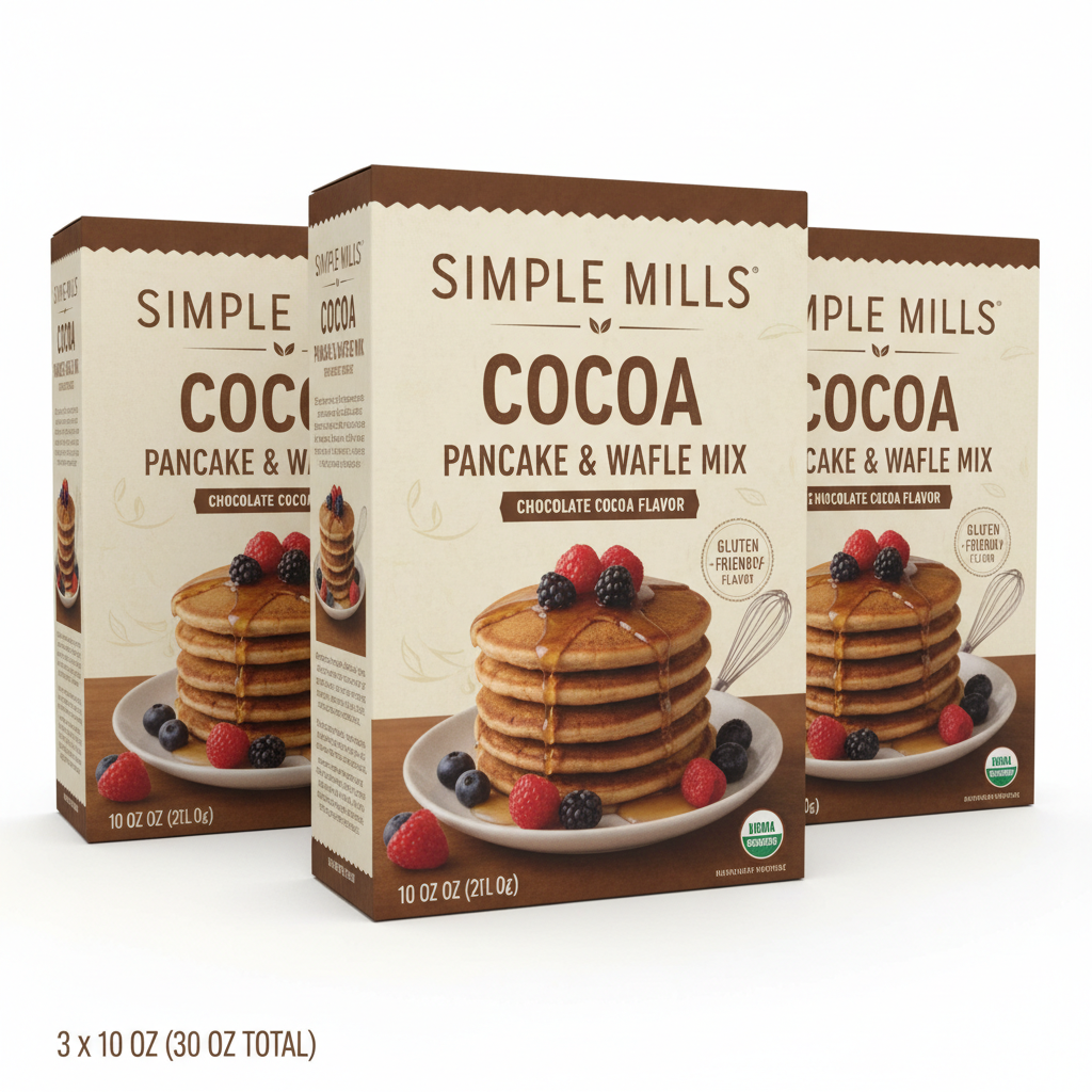 https://farmorganic.shop/products/simple-mills-cocoa-pancake-and-waffle-mix-just-add-water-gluten-free-paleo-friendly-breakfast-10-oz-3-pack