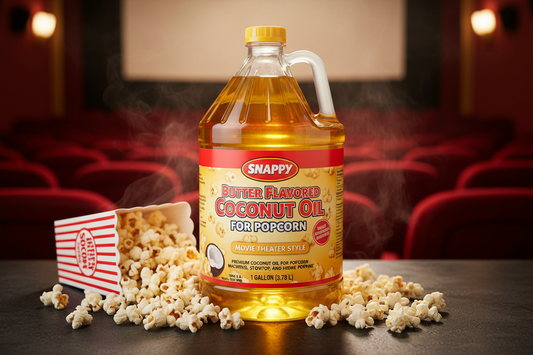 https://farmorganic.shop/products/snappy-butter-flavored-coconut-oil-for-popcorn-movie-theater-style-naturally-colored-with-beta-carotene-vegan-gluten-free-1-gallon-jug-premium-coconut-oil-for-popcorn-machines-stovetop-home-popping