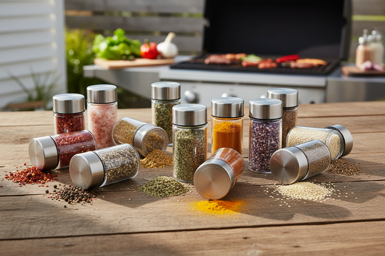https://farmorganic.shop/products/soeos-spice-seasoning-set-of-9-with-integrated-grinders-individual-spice-grinder-pure-and-fresh-perfect-for-bbq-seasoning-gift-set-grilling-spice-pepper-grinder-colorful