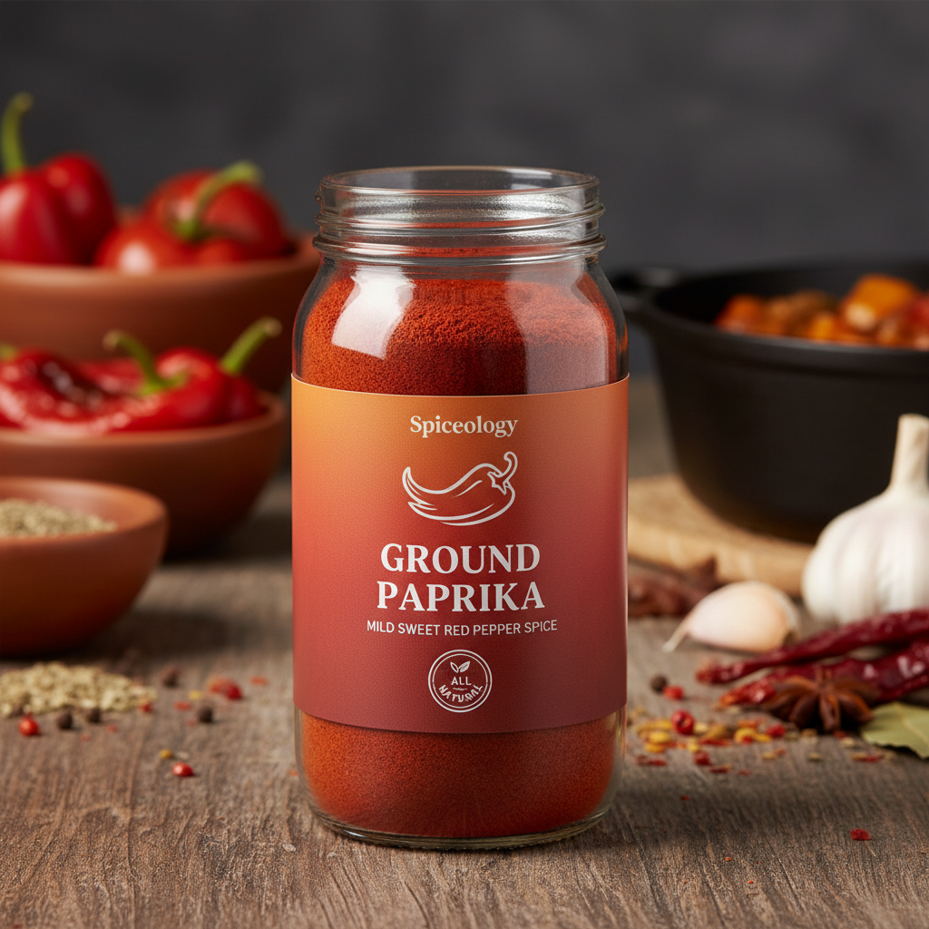 https://farmorganic.shop/products/spiceology-ground-paprika-mild-sweet-red-pepper-spice-for-rubs-stews-roasted-veggies-global-cuisines-use-in-blends-sauces-garnishes-16-oz - https://www.farmorganic.shop