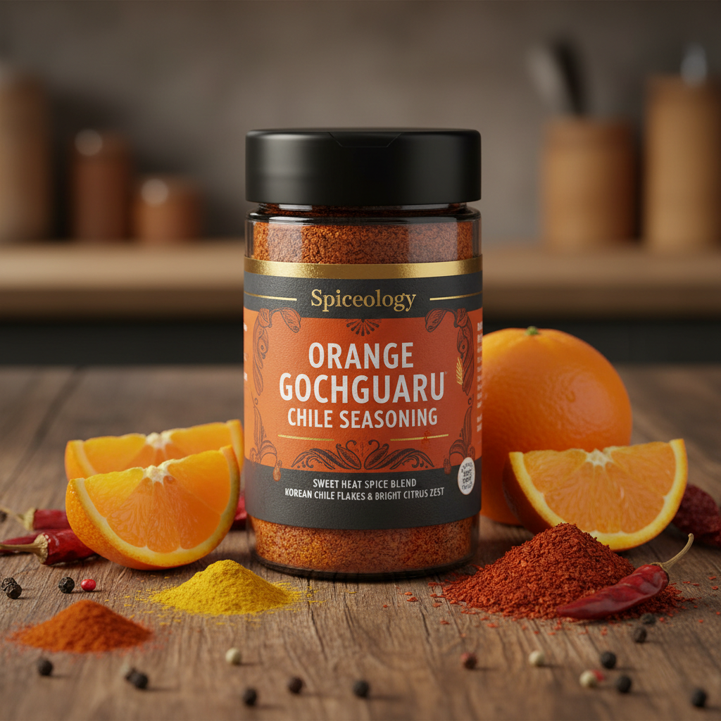 https://farmorganic.shop/products/spiceology-orange-gochugaru-chile-seasoning-sweet-heat-spice-blend-with-korean-chile-flakes-and-bright-citrus-zest-bold-spice-rub-for-chicken-pork-seafood-more-21-oz - https://www.farmorganic.shop