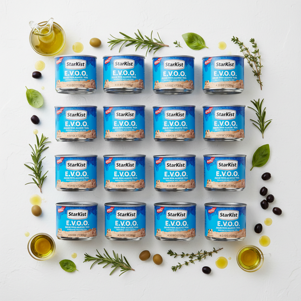 https://farmorganic.shop/products/starkist-e-v-o-o-solid-white-albacore-tuna-in-extra-virgin-olive-oil-4-5-oz-pack-of-12 - https://www.farmorganic.shop