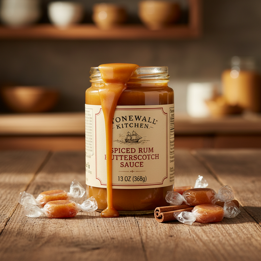 https://farmorganic.shop/products/stonewall-kitchen-spiced-rum-butterscotch-sauce-13-ounces - https://www.farmorganic.shop