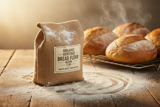 https://farmorganic.shop/products/sunrise-flour-mill-heritage-organic-bread-flour-blend-5-lbs-organic-unbleached-bread-flour-easy-to-digest-with-less-bloating-high-protein-bread-flour-for-superior-baking-smooth-nutty-flavor