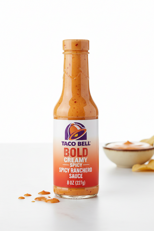 https://farmorganic.shop/products/taco-bell-bold-creamy-spicy-ranchero-sauce-8-oz-bottle