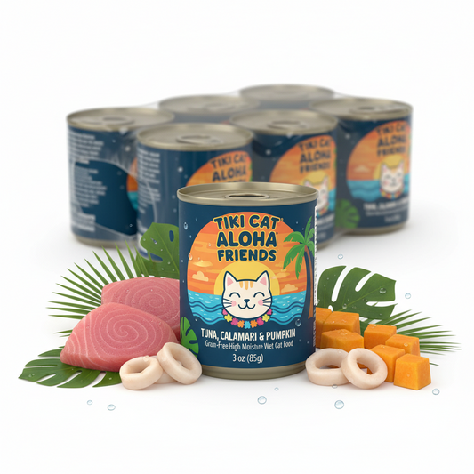 https://farmorganic.shop/products/tiki-cat-aloha-friends-tuna-calamari-pumpkin-grain-free-high-moisture-wet-cat-food-for-all-life-stages-3-oz-can-12-count