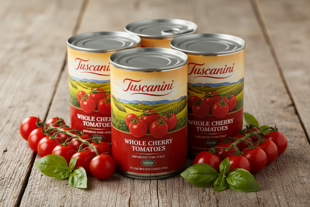 https://farmorganic.shop/products/tuscanini-whole-cherry-tomatoes-14-1oz-4-pack-imported-from-italy-delicious-taste-texture-bpa-free-lined-can-kosher-for-passover - https://www.farmorganic.shop