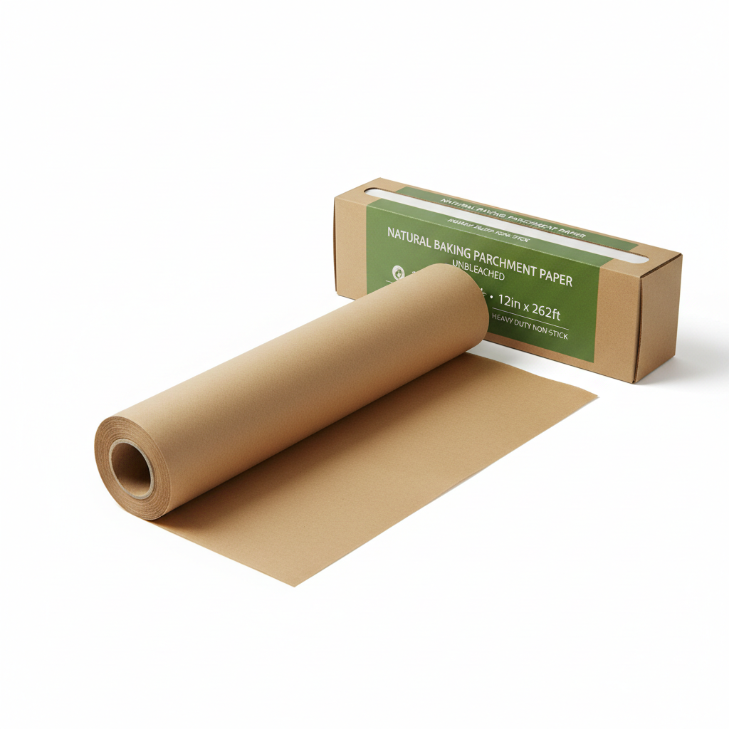 https://farmorganic.shop/products/unbleached-parchment-paper-roll-for-baking-12in-x-262ft-260-sq-ft-heavy-duty-non-stick-baking-paper-with-slide-cutter-brown-parchment-paper-for-cooking-air-fryer-steaming-bread - https://www.farmorganic.shop