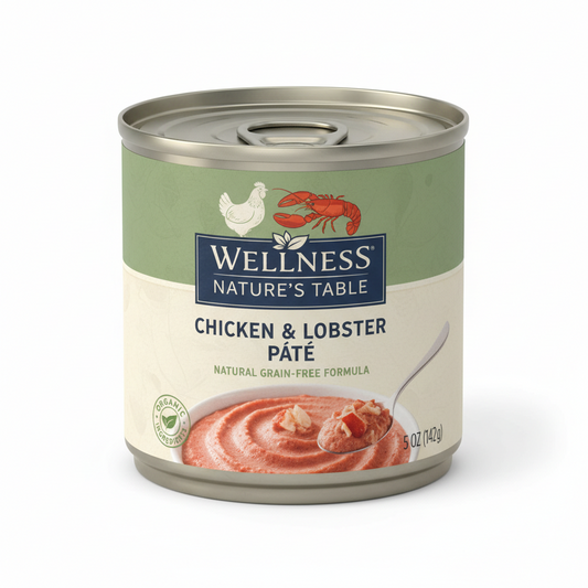https://farmorganic.shop/products/wellness-complete-health-natural-grain-free-wet-canned-cat-food-chicken-lobster-pate-5-ounce-can-pack-of-24